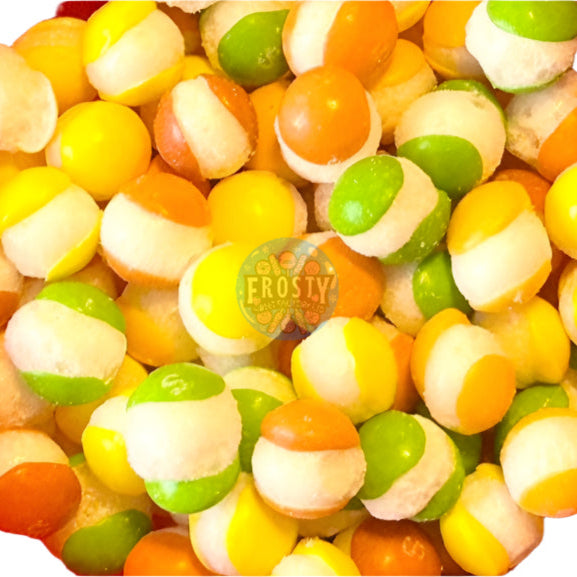 **NEW** Freeze Dried Sweets Skidz Citrus Pops Candy Snack Freeze Dried Skittles Mix Vegan Vegetarian Halal