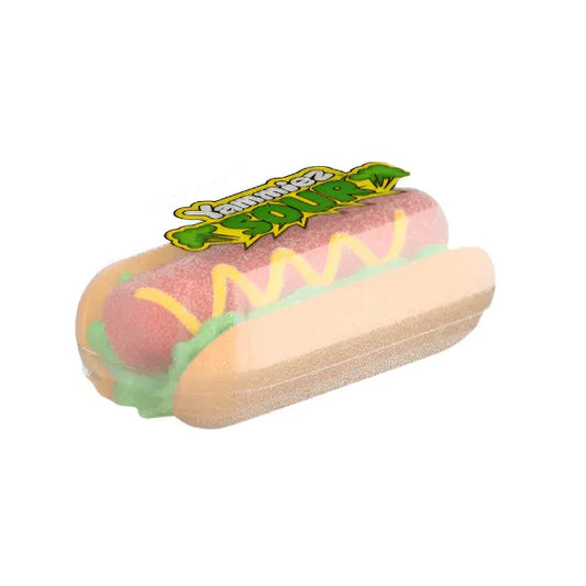 Johny Bee Yammiez Sour Mallow Hot Dog 50g Marshmallow Candy Sweets - Frosty Sweet Factory