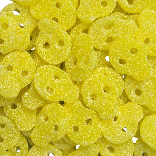 CandyCrave Fizzy Pineapple Skulls Pick N Mix Sweets Halal Vegan Vegetarian Candy