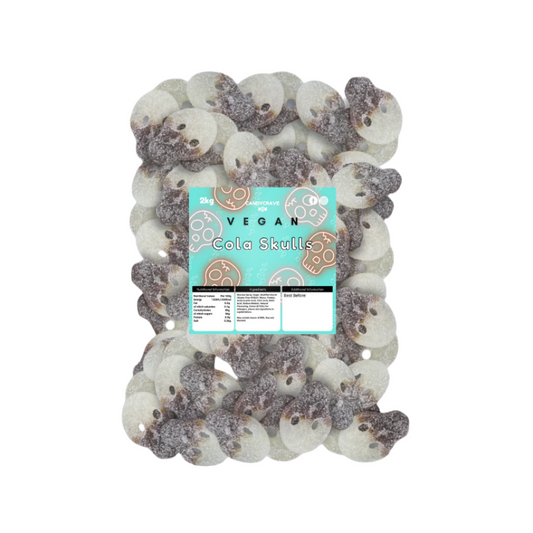 Pick N Mix Fizzy Cola Jelly Skulls Sweets Halal Vegan Vegetarian Candy