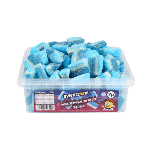 Frostys Rings & Slices Pick N Mix Apple, Blue Raspberry, Fizzy, Peach Watermelon Halal Candy Salad Snack Sweets