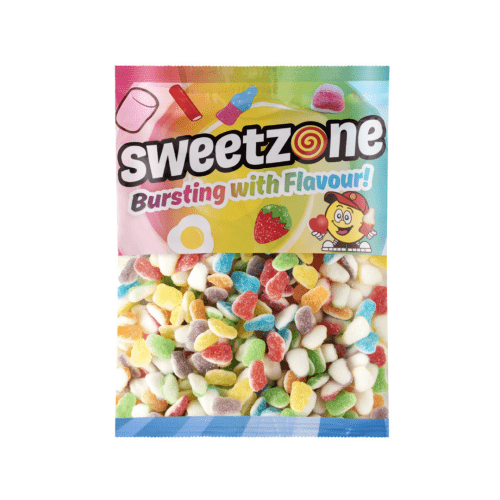 Sweetzone Fizzy Funky Frogs 1KG Pick N Mix Bags Halal Candy Snack Sweets