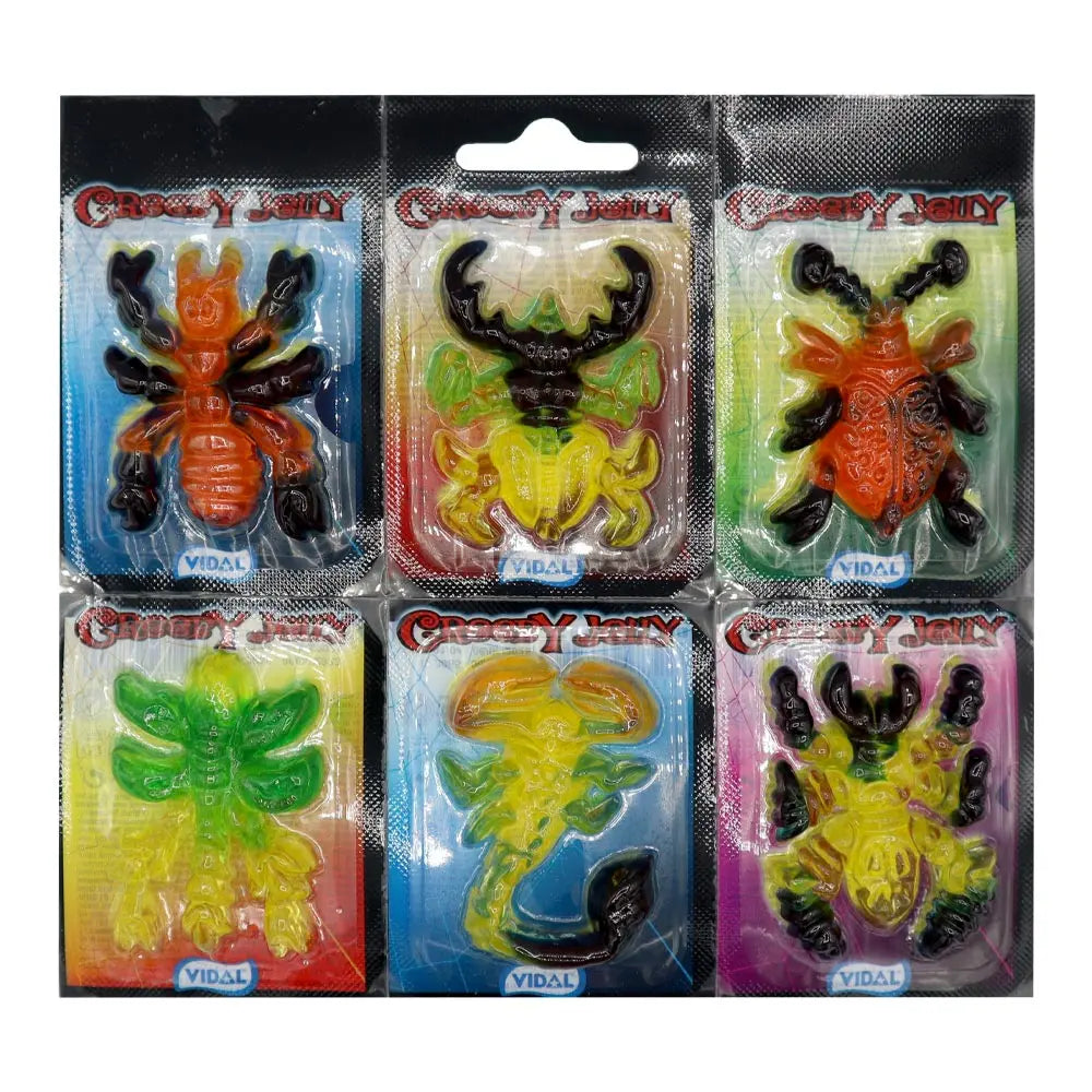 Vidal Creepy Jelly Slurps Candy Sweets