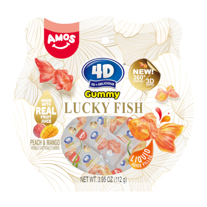 Amos Gummy Peelerz & 4D Fruit Bursts USA Peelable Candy Snack Large American Sweet Bags