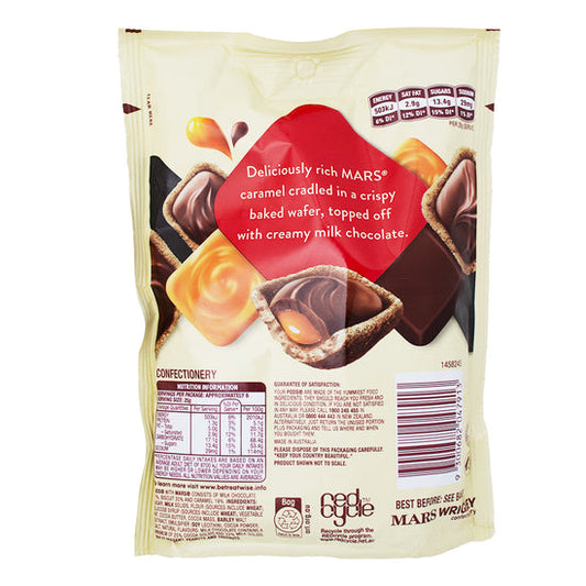 CLEARANCE: Pods Mars Pouch 160g Australian Candy Chocolate Pod Snacks