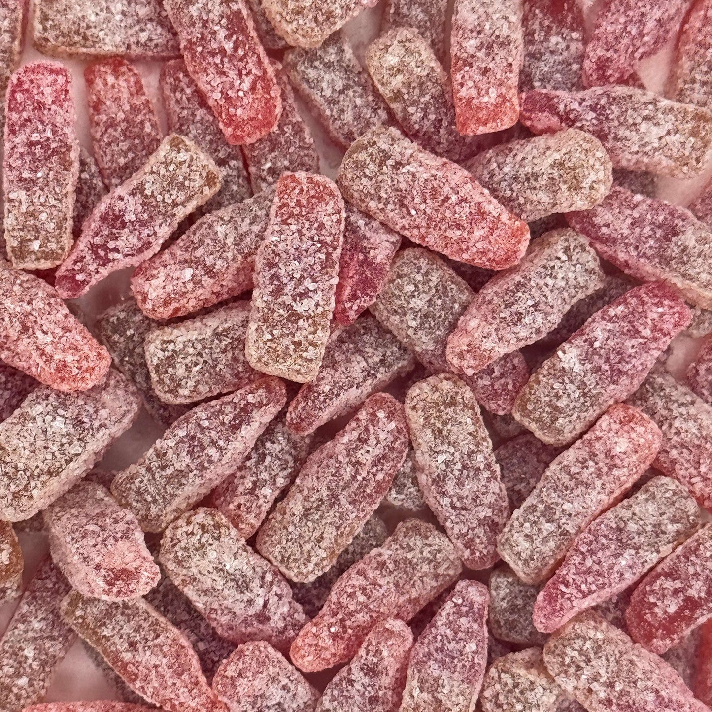 Frostys Fizzy Cherry Bottles Pick N Mix, Candy Salad Sweets Various Weights, Bulk Buy, Halal - Frosty Sweet Factory