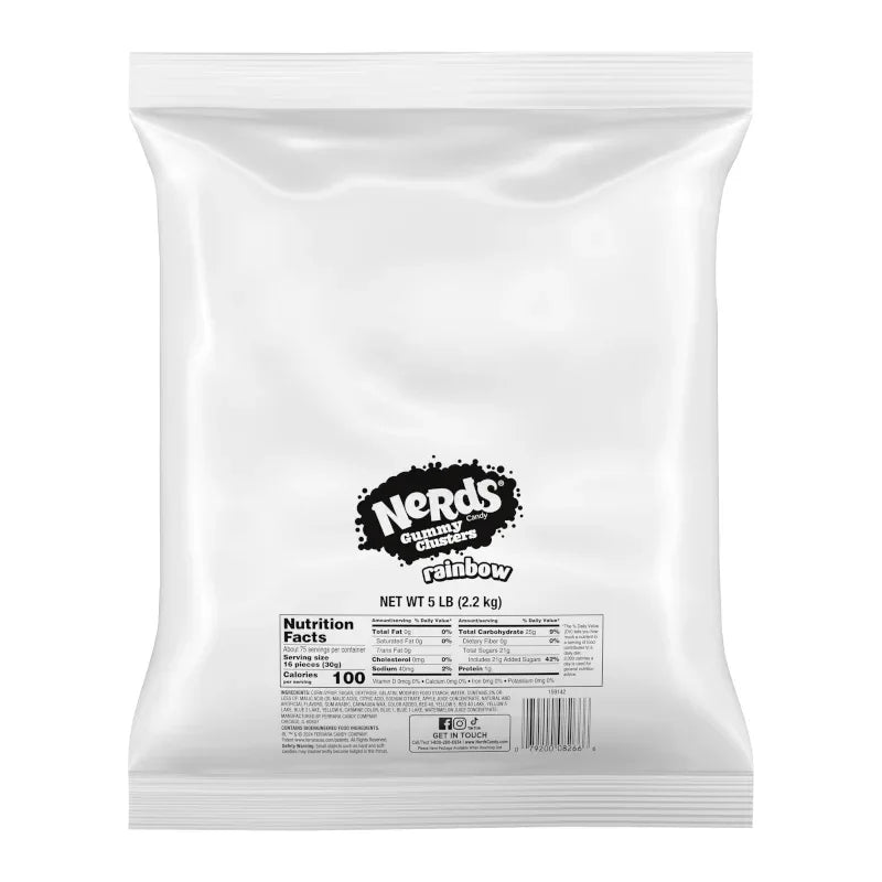 Nerds Gummy Clusters Rainbow USA Candy Sweet Pick N Mix Bag - Frosty Sweet Factory