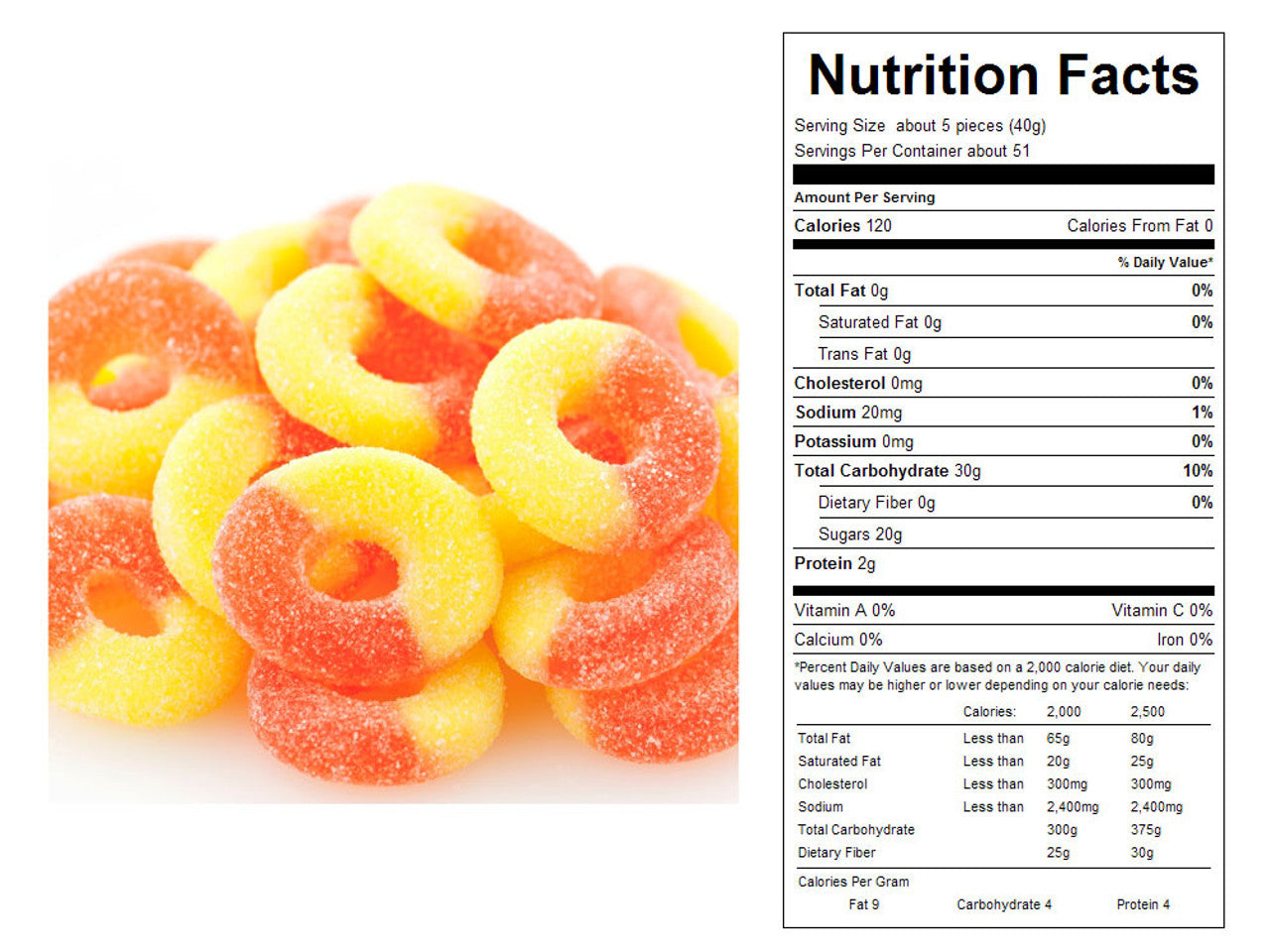Freeze Dried Candy Peach Rings USA Pick N Mix Candy Donuts Snack Sweets