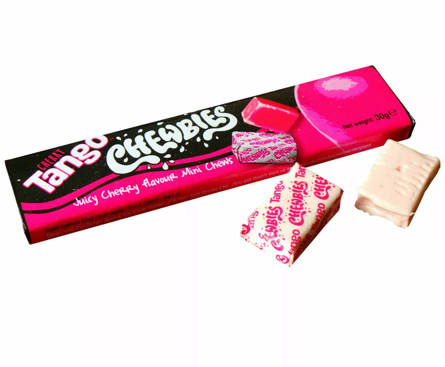 Tango Chewbies Variety Mix Mini Chews Halal Vegetarian Vegan Gelatine Free Gluten Free Stick Pack Candy Sweets
