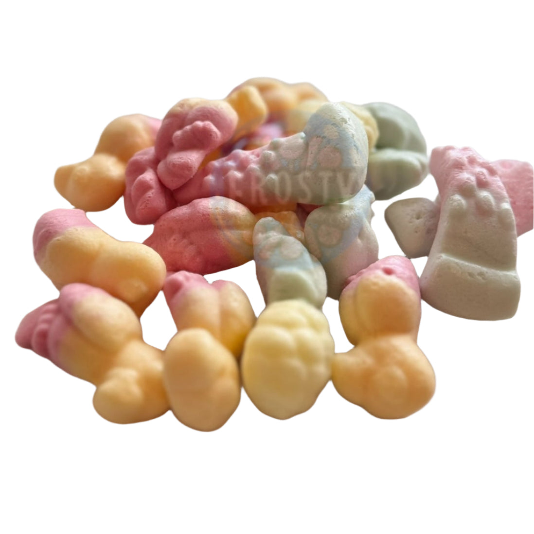 Freeze Dried Sweets Squashy Candy Blocks Tropical