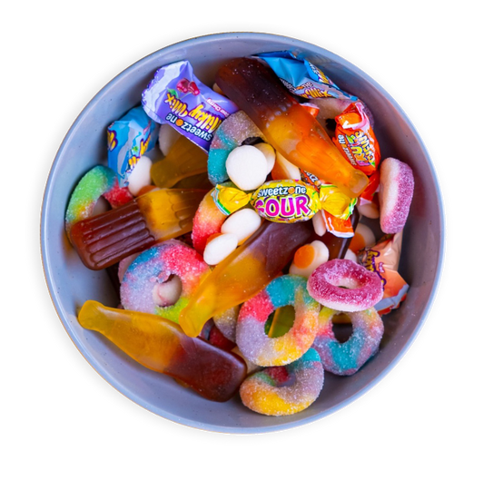 Sweetzone Tubs & Bags Pick N Mix Various Sizes Bulk Halal Candy Snack Sweets