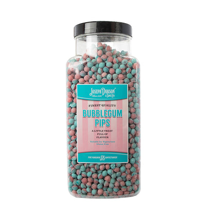Dobsons Pips 2.72KG Jars Halal Vegetarian Gluten Free Hard Candy Snacks