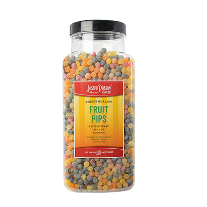 Dobsons Pips 2.72KG Jars Halal Vegetarian Gluten Free Hard Candy Snacks