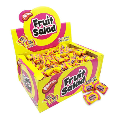 Barratt Fruit Salad Chews Pick N Mix Pineapple & Raspberry Chew Candy Sweets