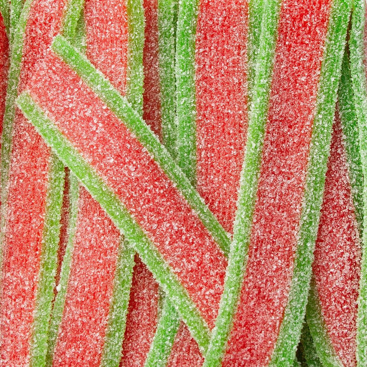Sweetzone Fizzy Watermelon Belts Halal Candy Pick N Mix Sweets