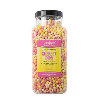 Dobsons Pips 2.72KG Jars Halal Vegetarian Gluten Free Hard Candy Snacks