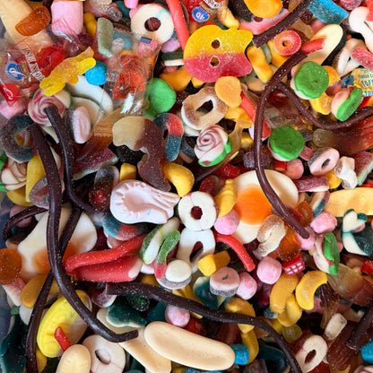 1KG Pick and Mix Sweets Huge Assortment of Old School Sweets Retro, Fizzy, Gooey, Gummy & Jelly Favourites Perfect for Parties