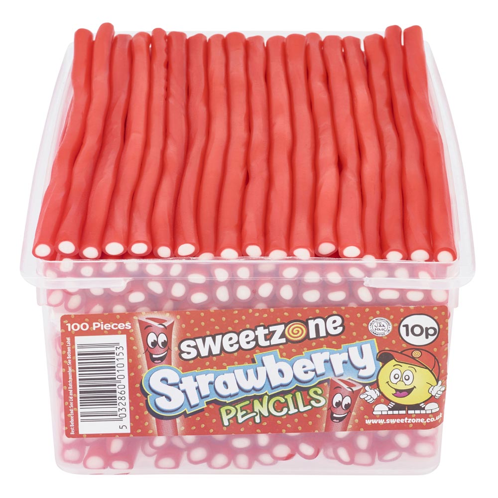 Sweetzone Pencils Tubs Pick N Mix Halal Candy Sweets