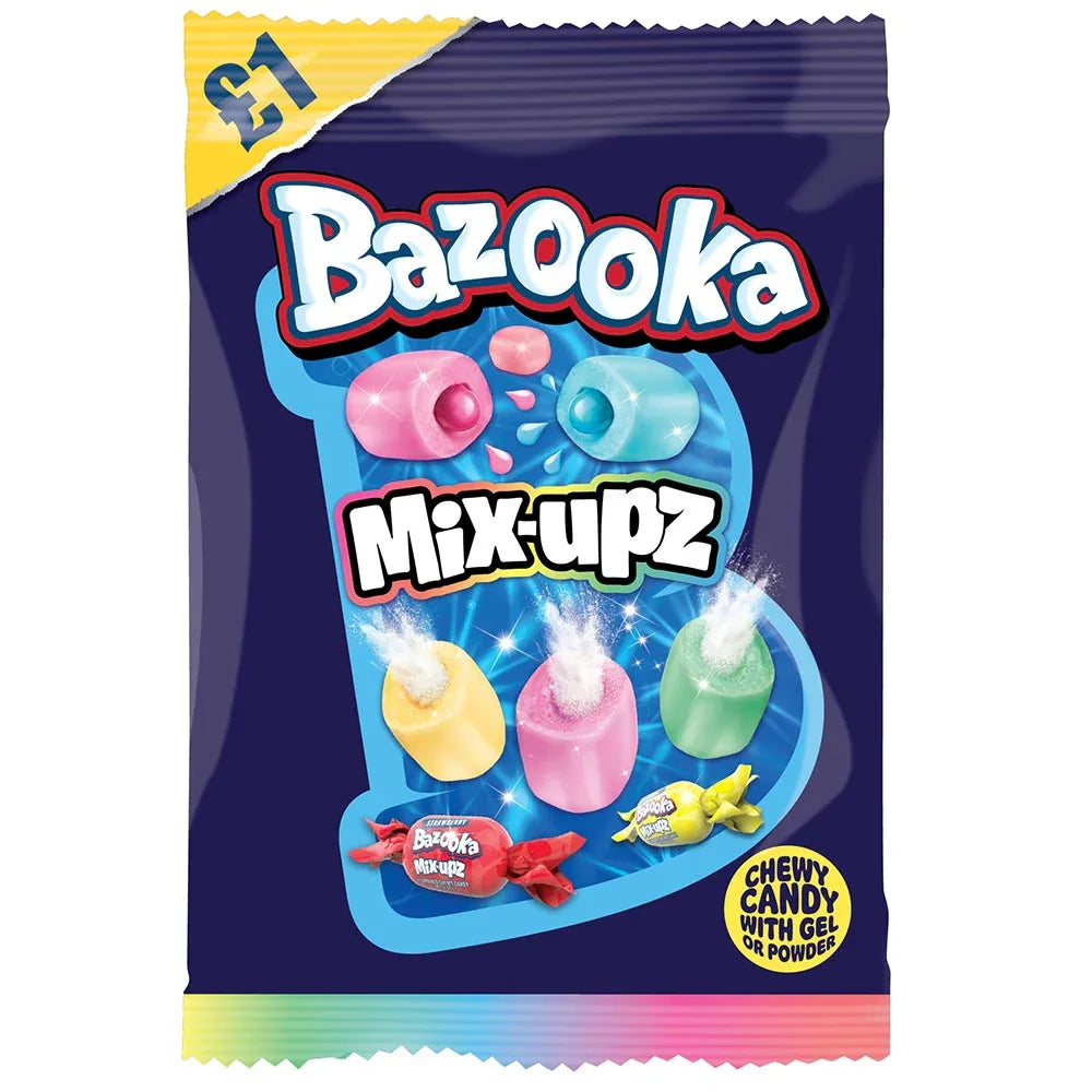 Bazooka Mix-Upz Candy Sweets 120g - Frosty Sweet Factory