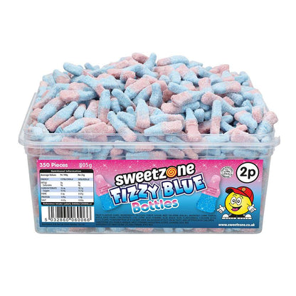 Sweetzone Fizzy Bubblegum Bottles 805g Pick N Mix Tubs Halal Candy Snack Sweets