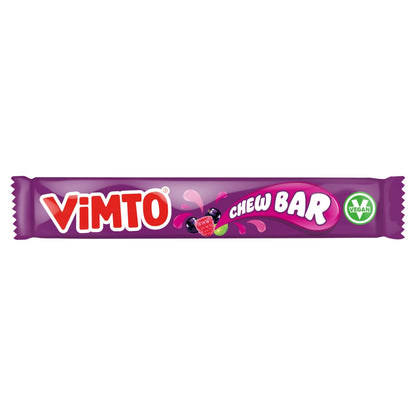 Vimto Chew Bar 18g 20p PMP Candy Chew Bars Sweets Vegan, Halal, Vegetarian - Frosty Sweet Factory