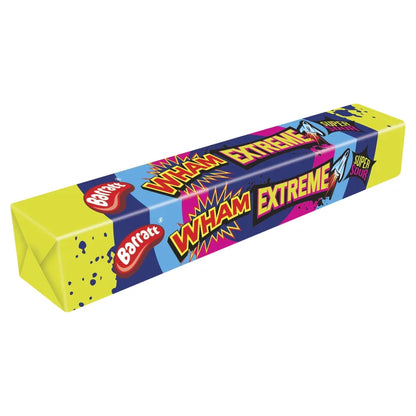 Barratt Wham Extreme Stick Pack 36g Sour Candy Chew Sweets Halal, Vegetarian - Frosty Sweet Factory