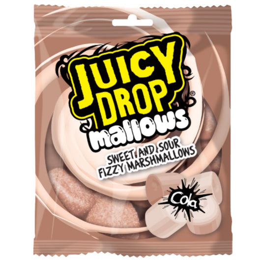 Bazooka Juicy Drop Mallows Cola Bag 100g