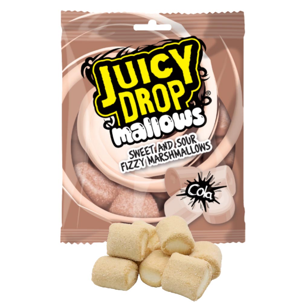 Bazooka Juicy Drop Mallows Cola 100g