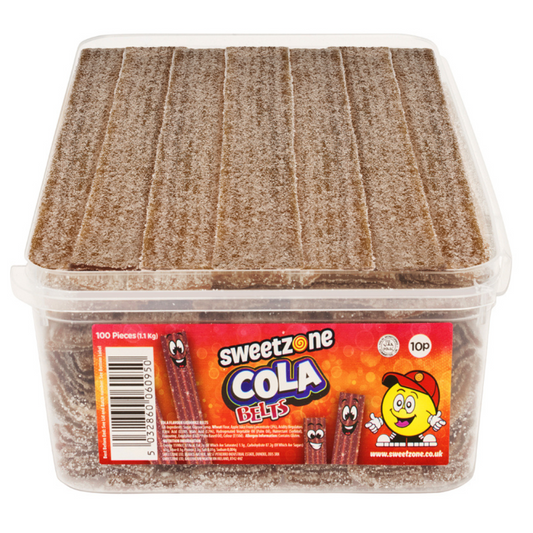 Pick N Mix Tubs Fizzy Cola Belts Sweetzone Halal Candy Sweets