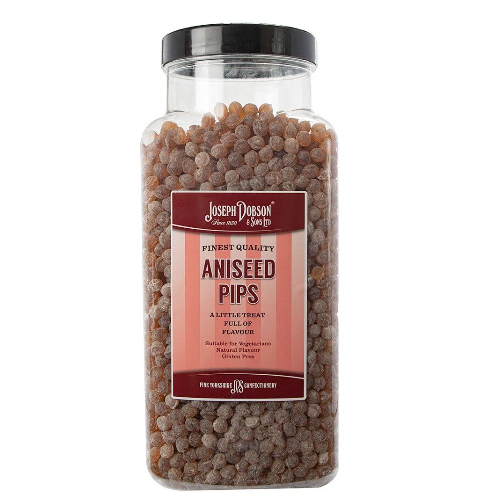Dobsons Pips 2.72KG Jars Halal Vegetarian Gluten Free Hard Candy Snacks
