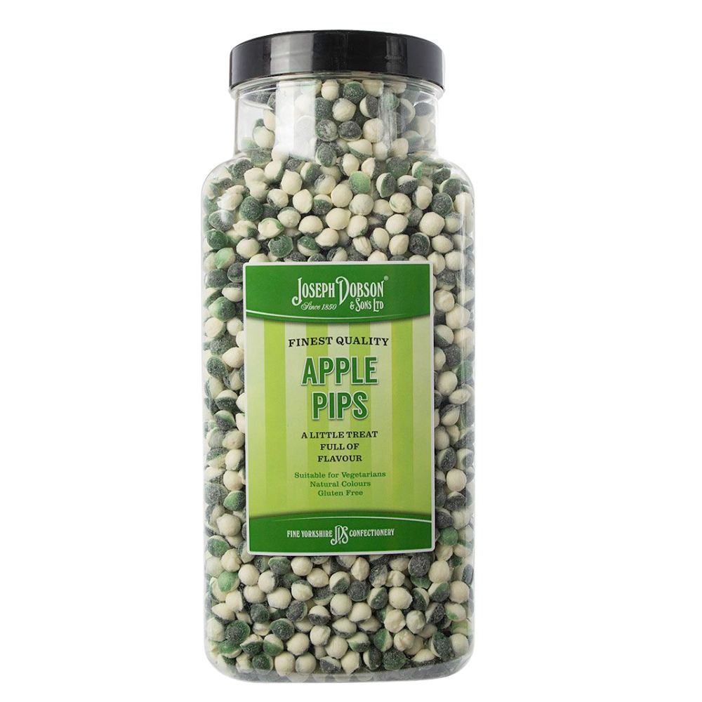 Dobsons Pips 2.72KG Jars Halal Vegetarian Gluten Free Hard Candy Snacks