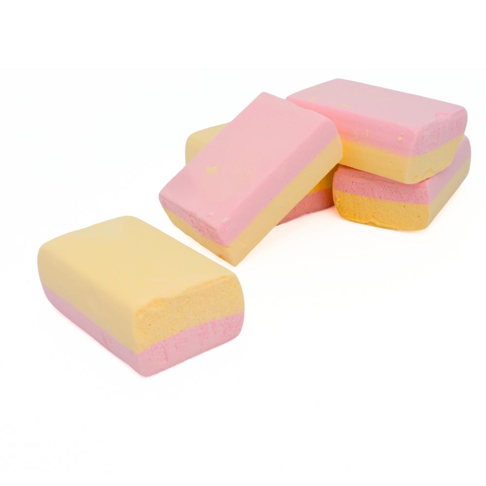Vanilla Sherbet Blocks 200 pieces 1.1KG Tochos Ice Sherbet Bricks Vegan, Vegetarian and Halal Candy Sweets