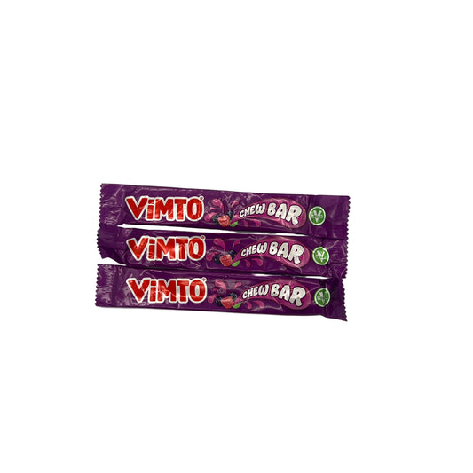 Vimto Chew Bar 18g PMP Candy Chew Bars Sweets Vegan, Halal, Vegetarian