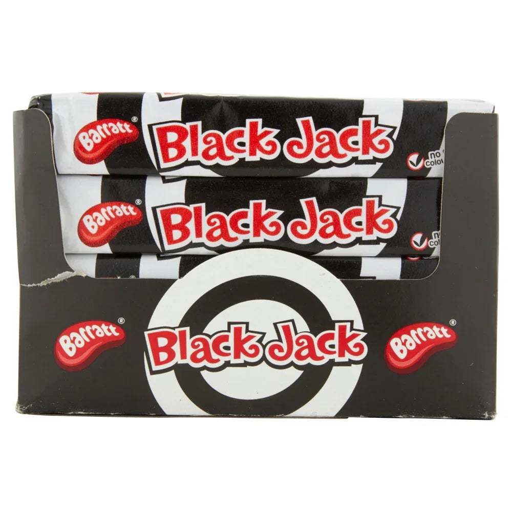 Barratt Black Jack Stick Pack 36g - Frosty Sweet Factory