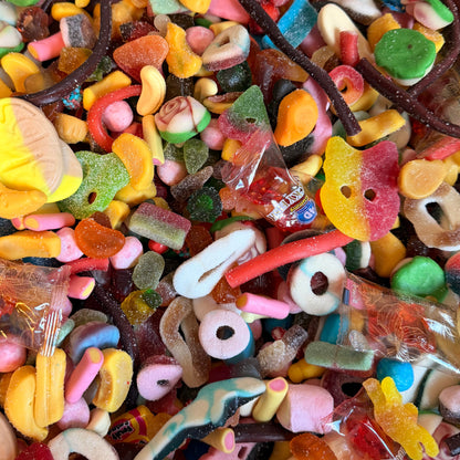 1KG Pick and Mix Sweets Huge Assortment of Old School Sweets Retro, Fizzy, Gooey, Gummy & Jelly Favourites Perfect for Parties