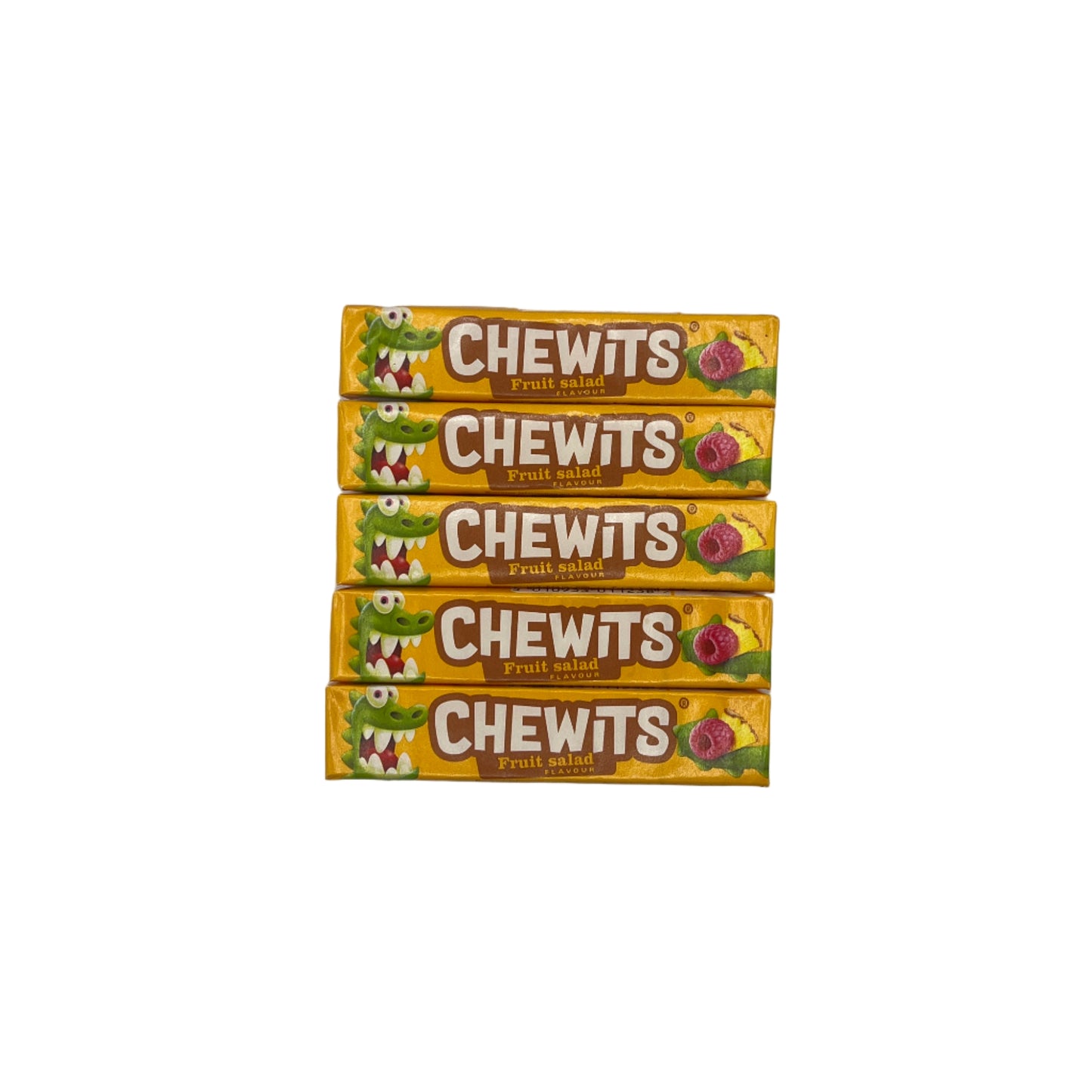 Chewits Chews Fruit Salad Flavour Stick Pack 30g Vegetarian Halal Gelatine Free Candy Sweet Snacks