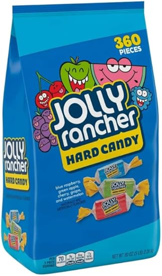 Jolly Rancher Original Hard Candy 5lb (2.27KG) (Bulk ) *UK COMPLIANT*, USA Hard Candy Bulk Buy, Gluten Free - Frosty Sweet Factory