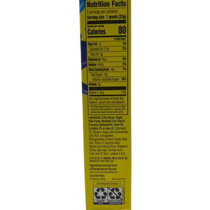 Betty Crocker Fruit Gushers Tropical Pack 4.8oz (136g) USA Candy Sweets Snacks