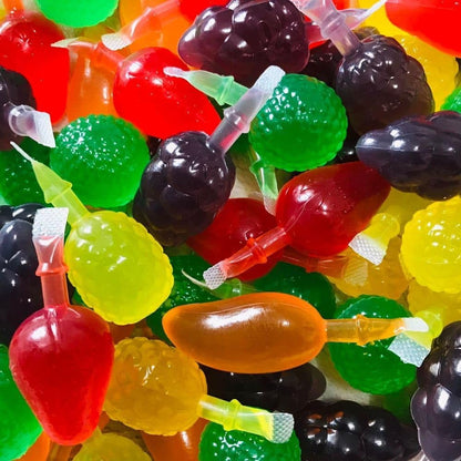 Candy Paradise Jelly Pops Candy, Jelly Fruits, TikTok Jelly, Halal, Vegetarian Fruity Pops Ice Pops Fruity Vortex Jelly Pops Jelly Confectionery Candy