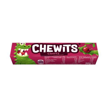 Chewits Chews 40 Stick Packs Mix Flavoured Vegetarian Halal Gelatine Free Candy Snacks