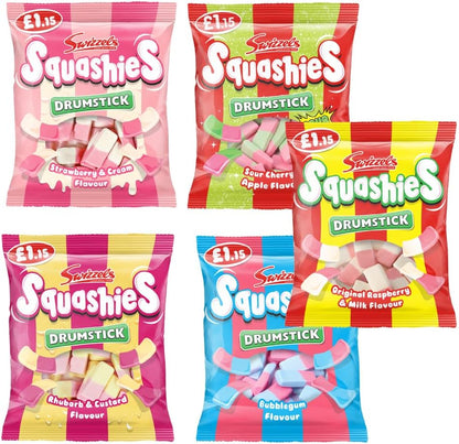 Swizzels Squashies Variety Flavours Available Candy Sweet Snack Bags