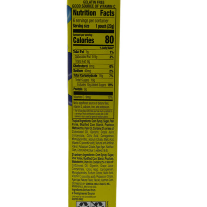 Betty Crocker Fruit Gushers Variety Pack 4.8oz (136g) USA Candy Sweets Snacks