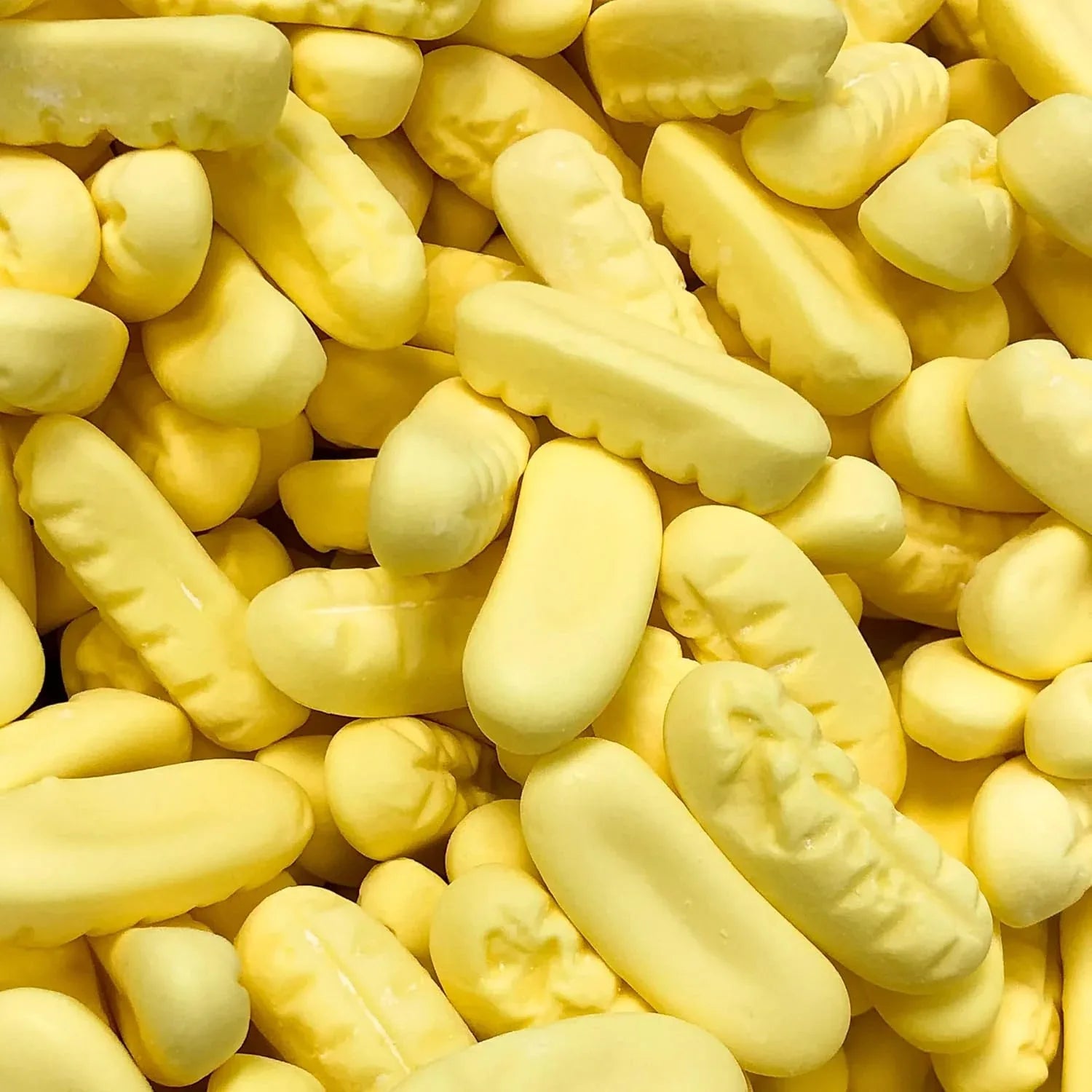 Pick N Mix Foam Mini Bananas Candy Sweet Snacks - Frosty Sweet Factory