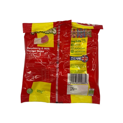 Swizzels Drumstick Squashies Original Raspberry & Milk Flavour Sweets 120g Candy - Frosty Sweet Factory
