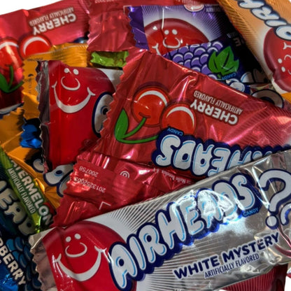 Frostys Airheads Mini Chew Bars Pick N Mix, USA Taffy Chews Mix, Candy Salad Sweets Various Weights - Frosty Sweet Factory