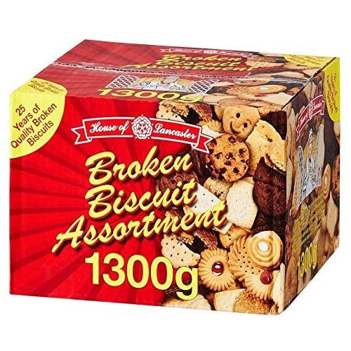 Broken Biscuit Assortment Box 1.3KG Biscuits Cookie's Snacks