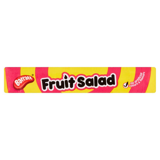Barratt Fruit Salad Stick Pack 36g, Gluten Free, Vegetarian - Frosty Sweet Factory