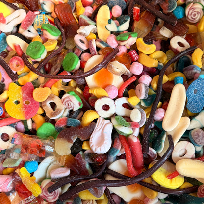 1KG Pick and Mix Sweets Huge Assortment of Old School Sweets Retro, Fizzy, Gooey, Gummy & Jelly Favourites Perfect for Parties