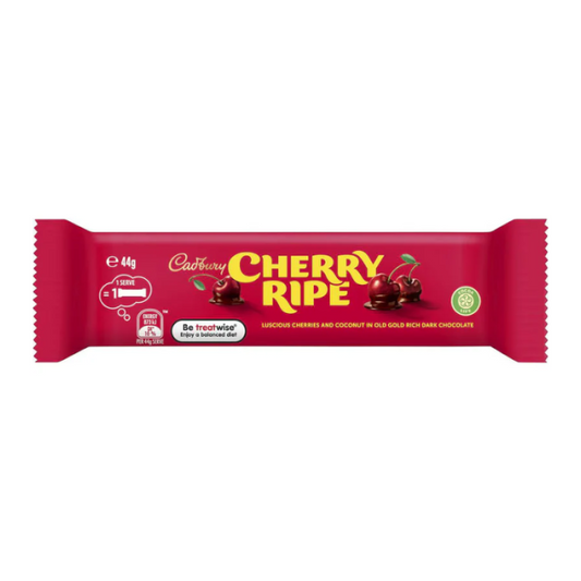 Cadbury Cherry Ripe (44g), Australian Dark Chocolate - Frosty Sweet Factory
