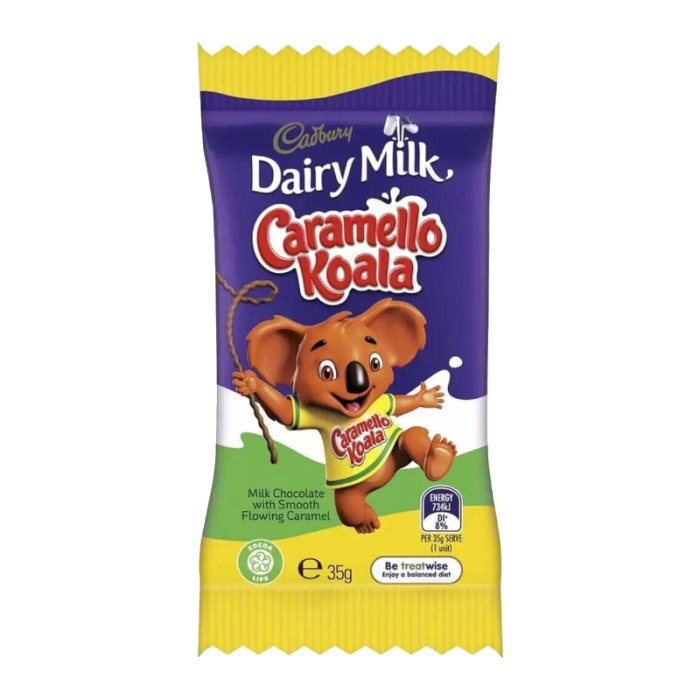 Cadbury Dairy Milk Giant Caramello Koala (35g), Australian Milk Chocolate - Frosty Sweet Factory